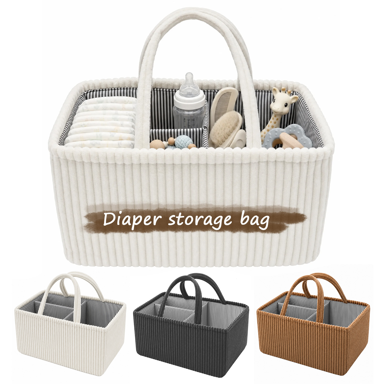 Baby Nursery Organization Ideas - Organizer per Pannolini per Bambini in