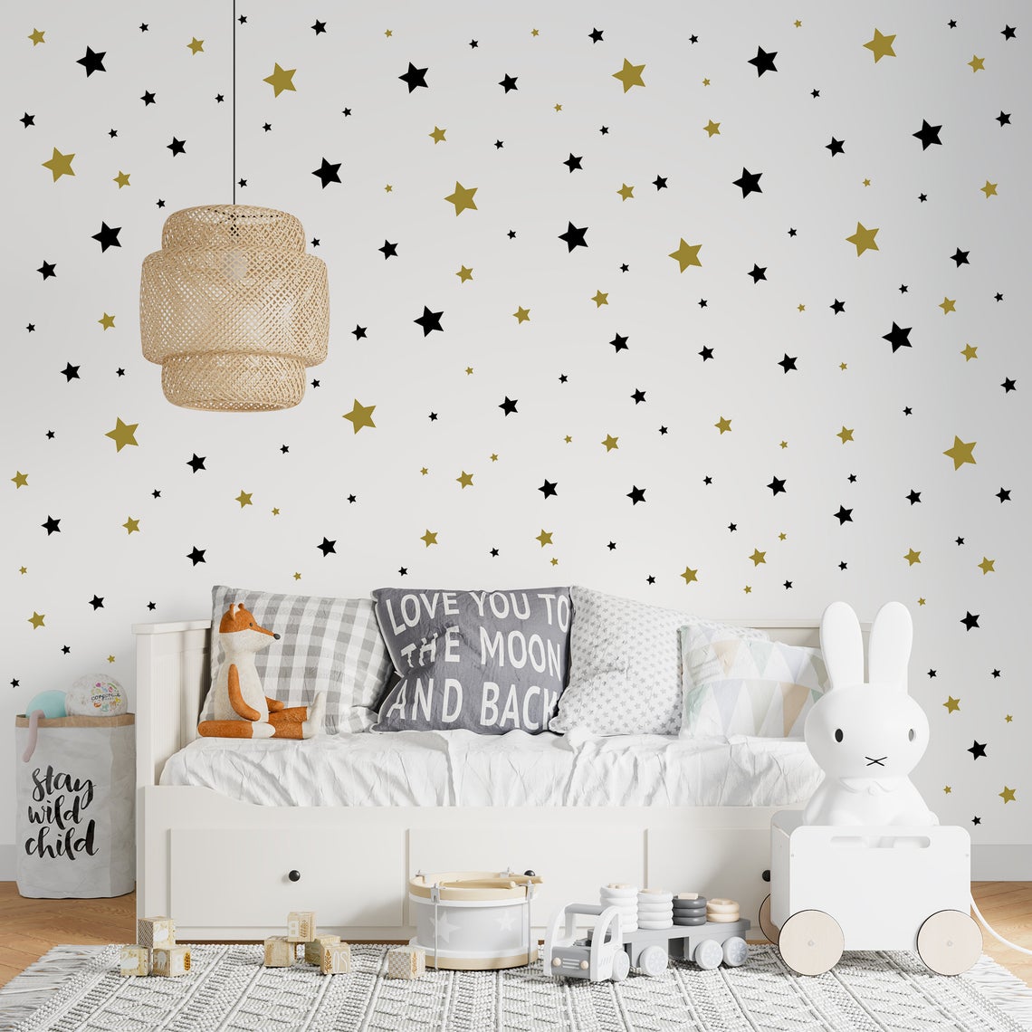 Baby Nursery Wall Stickers - Cartoon 65 pezzi adesivo da parete
