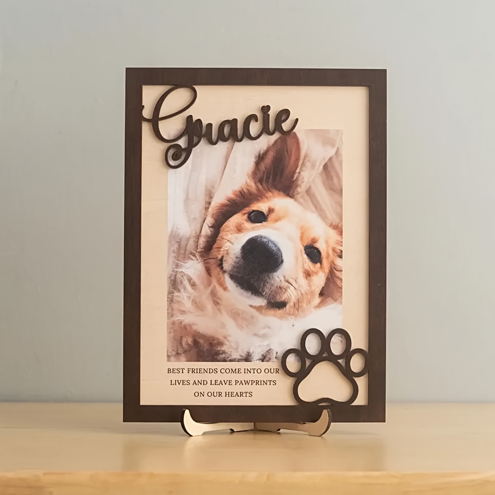 Photo Frame Baby - Cornice Portafoto in Legno Personalizzabile per