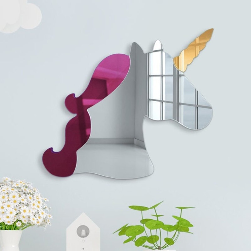 Baby Nursery Themes Girl - Specchio da Parete 3D in Acrilico