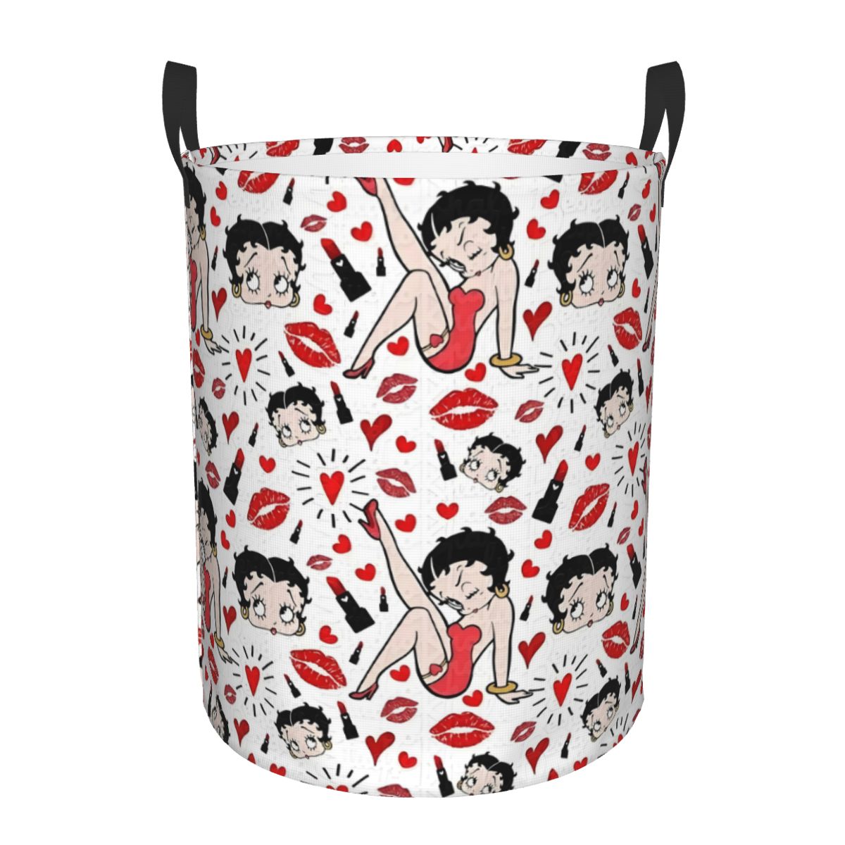 Baby Nursery Laundry Hamper - Cesto Portabiancheria Pieghevole a Tema Cartoon