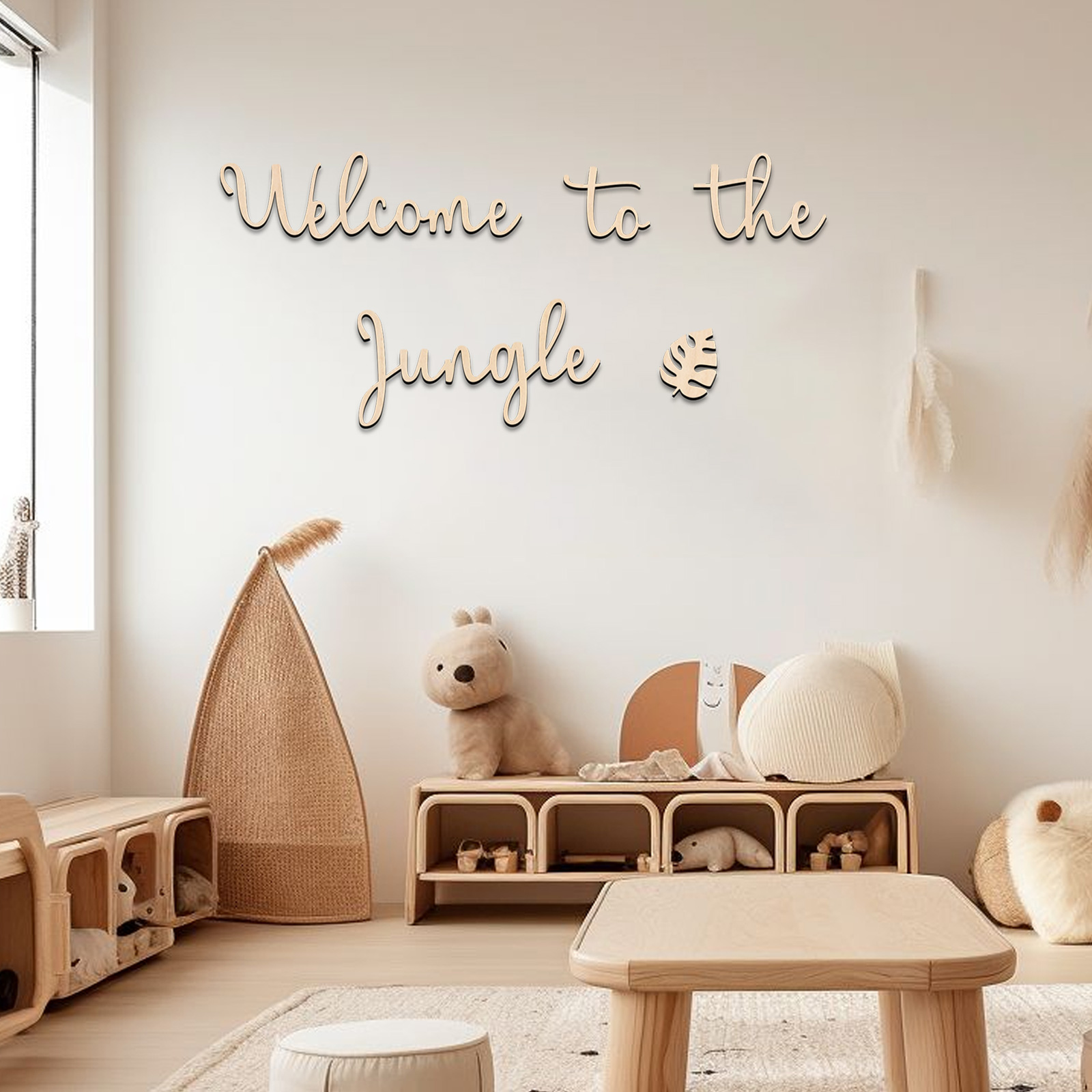 Baby Nursery Products - Cartello in legno di benvenuto nella