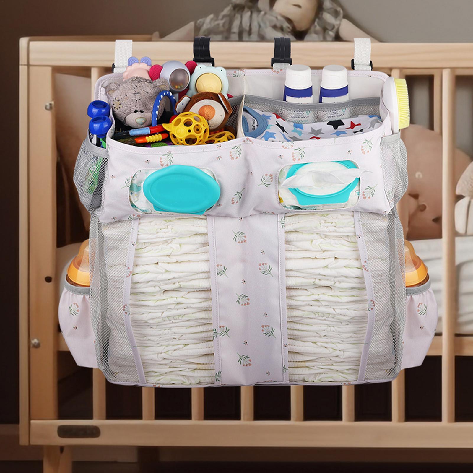 Baby Bag Nursery - Borsa portaoggetti per culla da appendere,