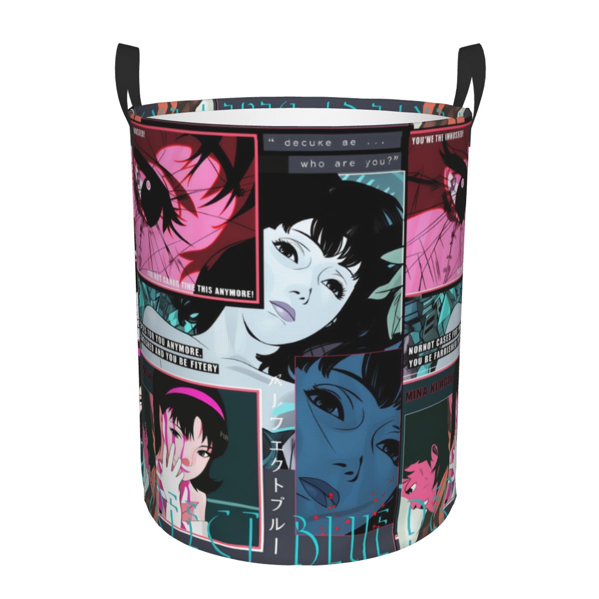 Baby Nursery Laundry Hamper - Cesto per biancheria pieghevole P-Perfect Blue