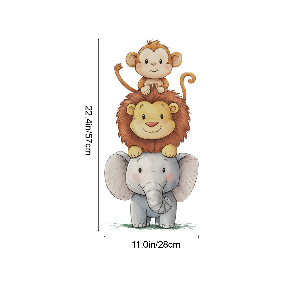 Adesivi Murali di Animali dell - Baby Nursery Wall Stickers recensione e prezzo