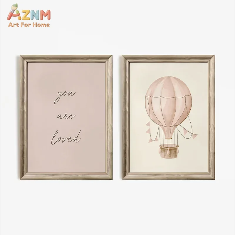 AZNM Boho Bunny Hot Air Balloo - Baby Nursery Vintage recensione e prezzo