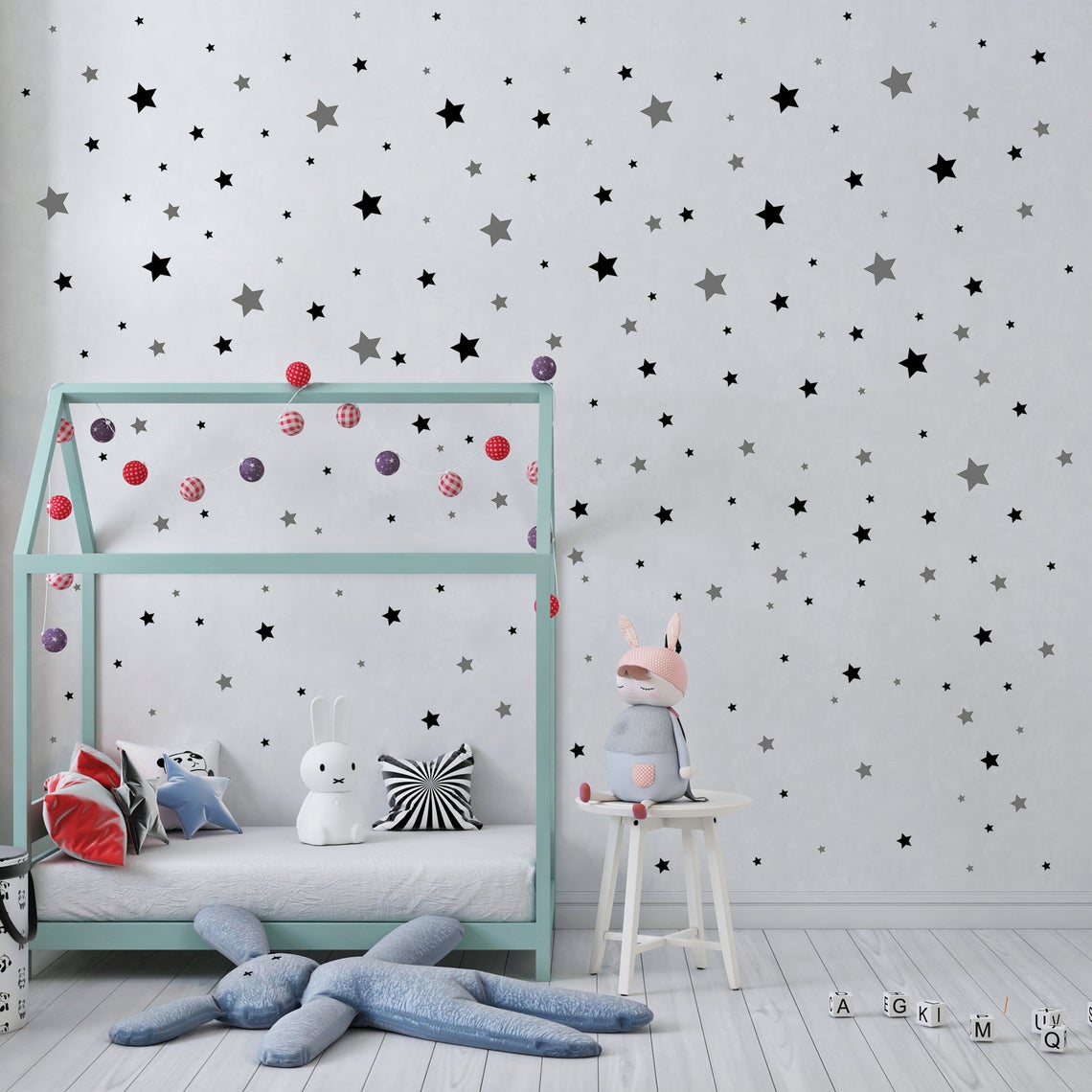 Cartoon 65 pezzi adesivo da pa - Baby Nursery Wall Stickers recensione e prezzo