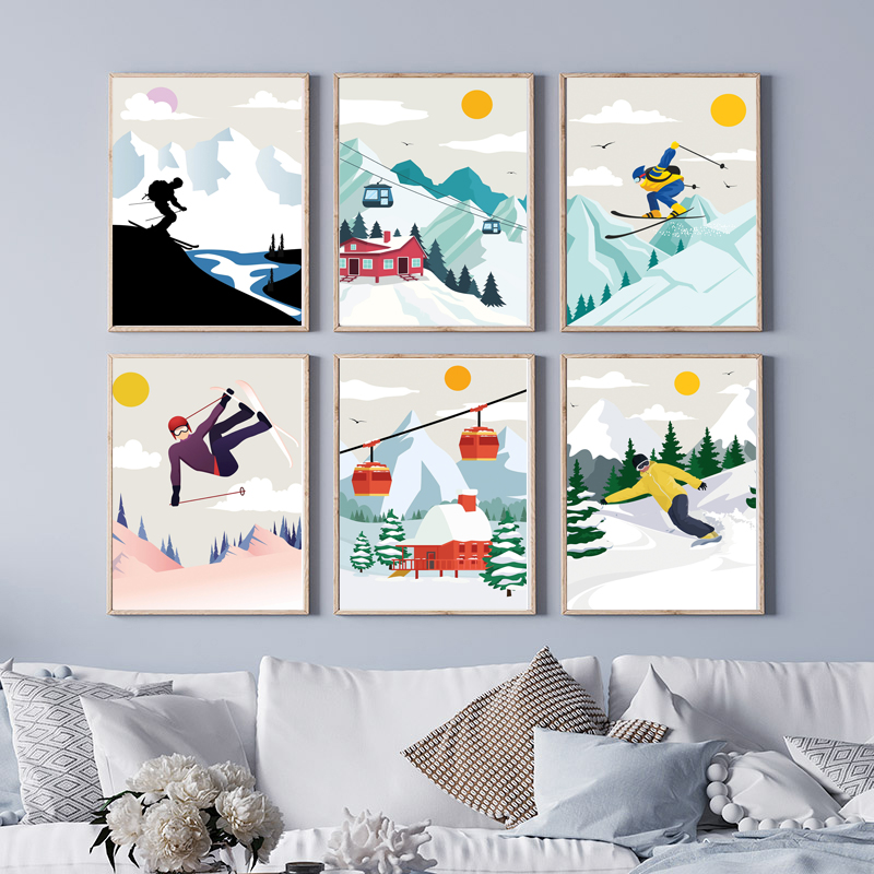 Stampa su tela minimalista con - Baby Nursery Themes Girl recensione e prezzo