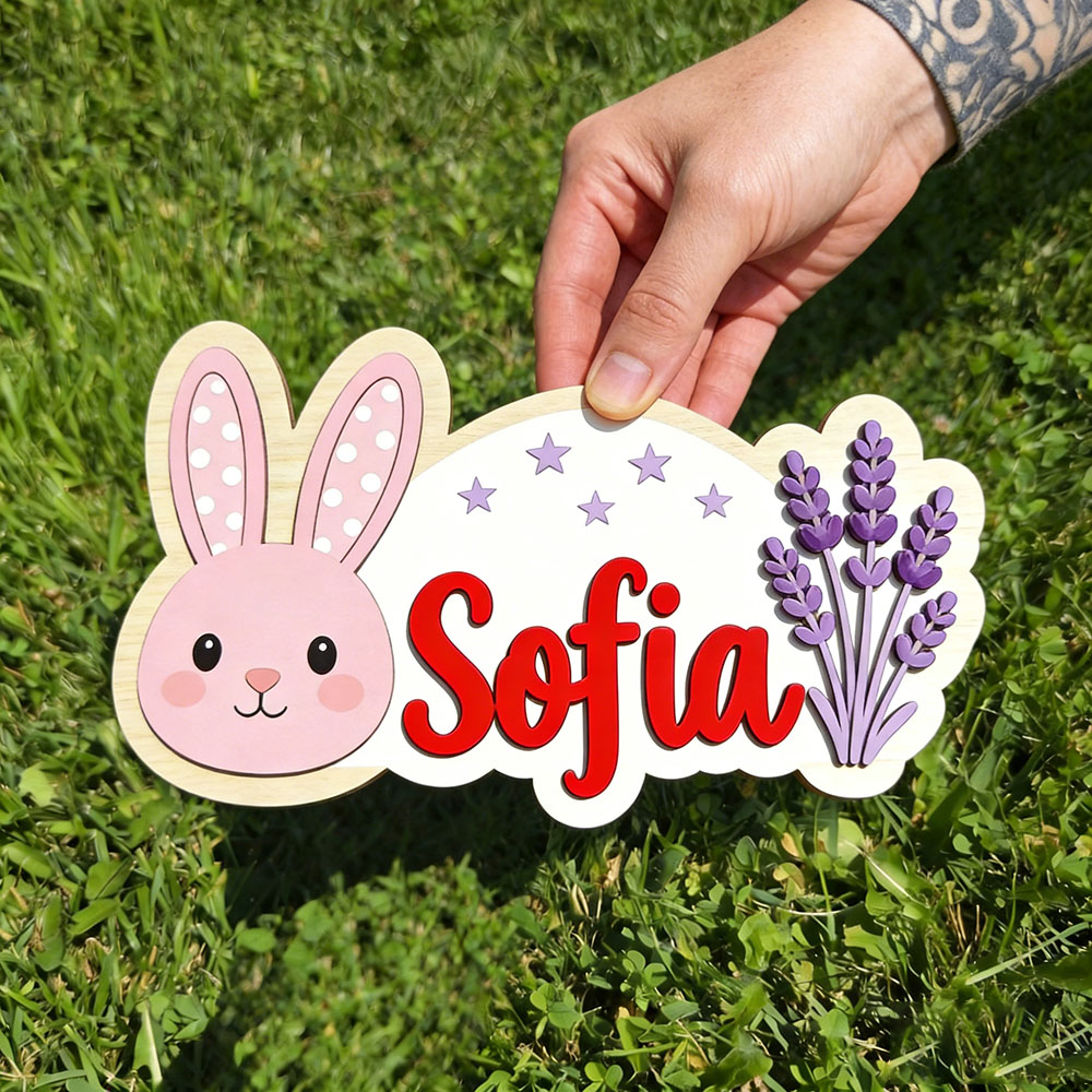 Targa in Legno Personalizzata  - Baby Nursery Themes Girl recensione e prezzo
