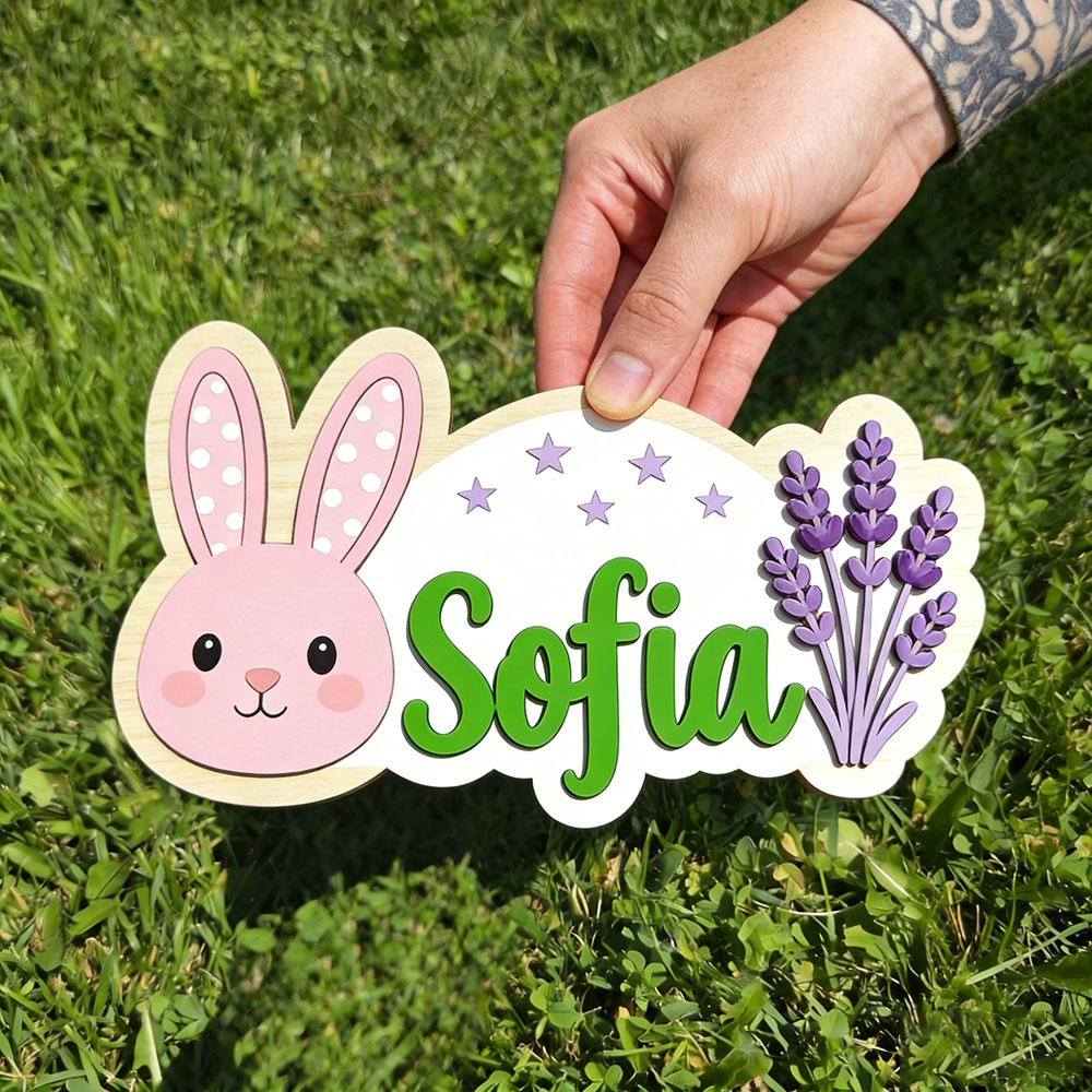Targa in Legno Personalizzata  - Baby Nursery Themes Girl recensione e prezzo