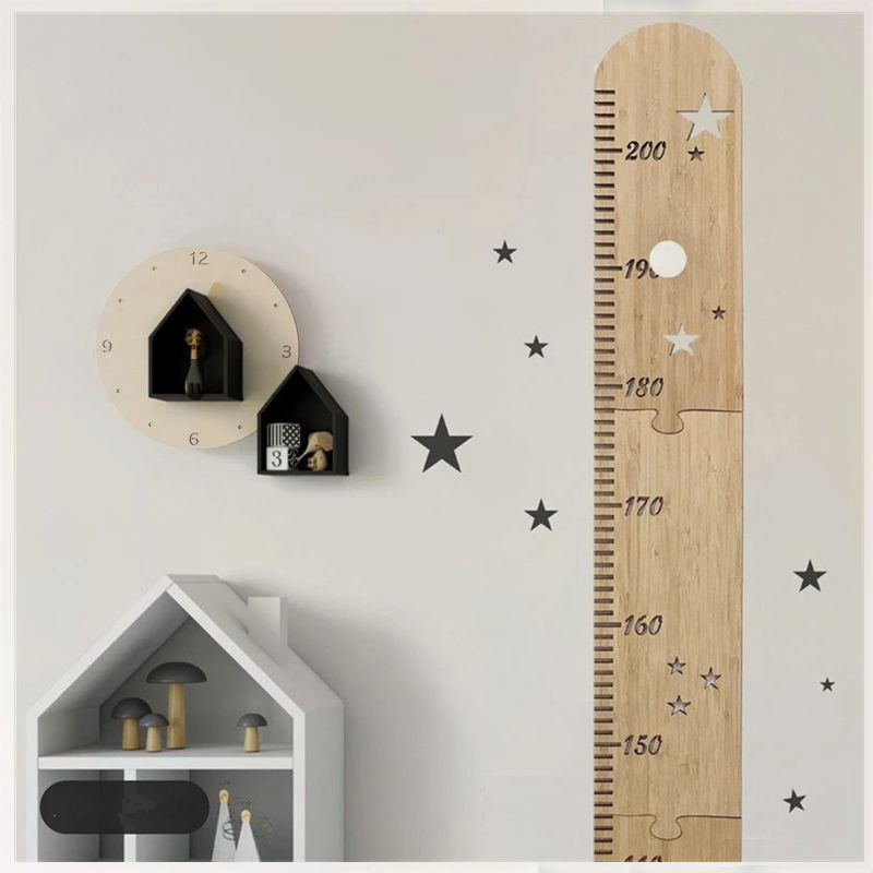 5 fogli in legno nordico per b - Baby Nursery Wall Stickers recensione e prezzo