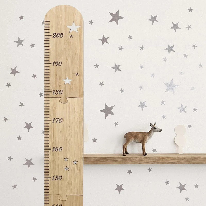 5 fogli in legno nordico per b - Baby Nursery Wall Stickers recensione e prezzo