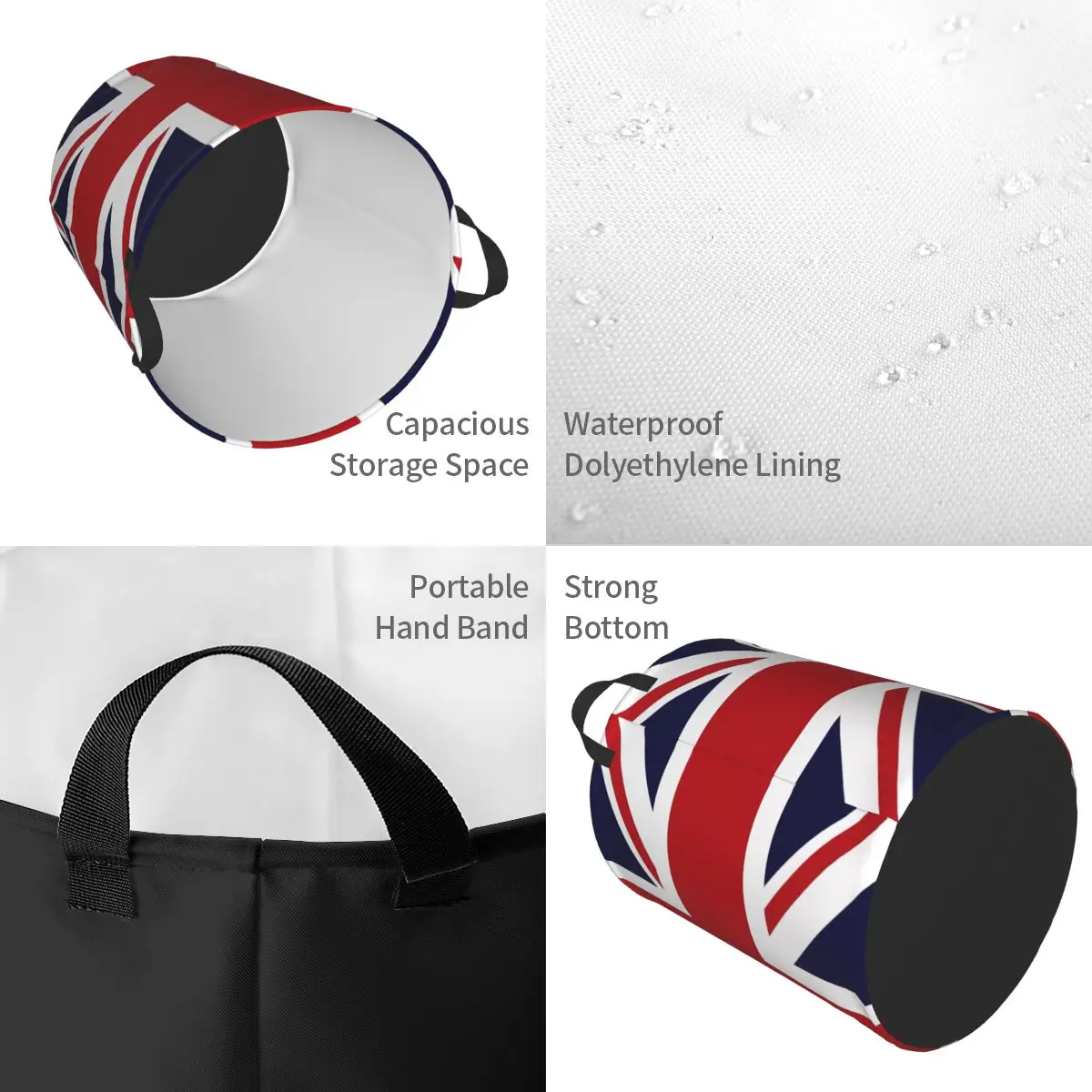 Cesto portabiancheria con band - Baby Nursery Laundry Hamper recensione e prezzo