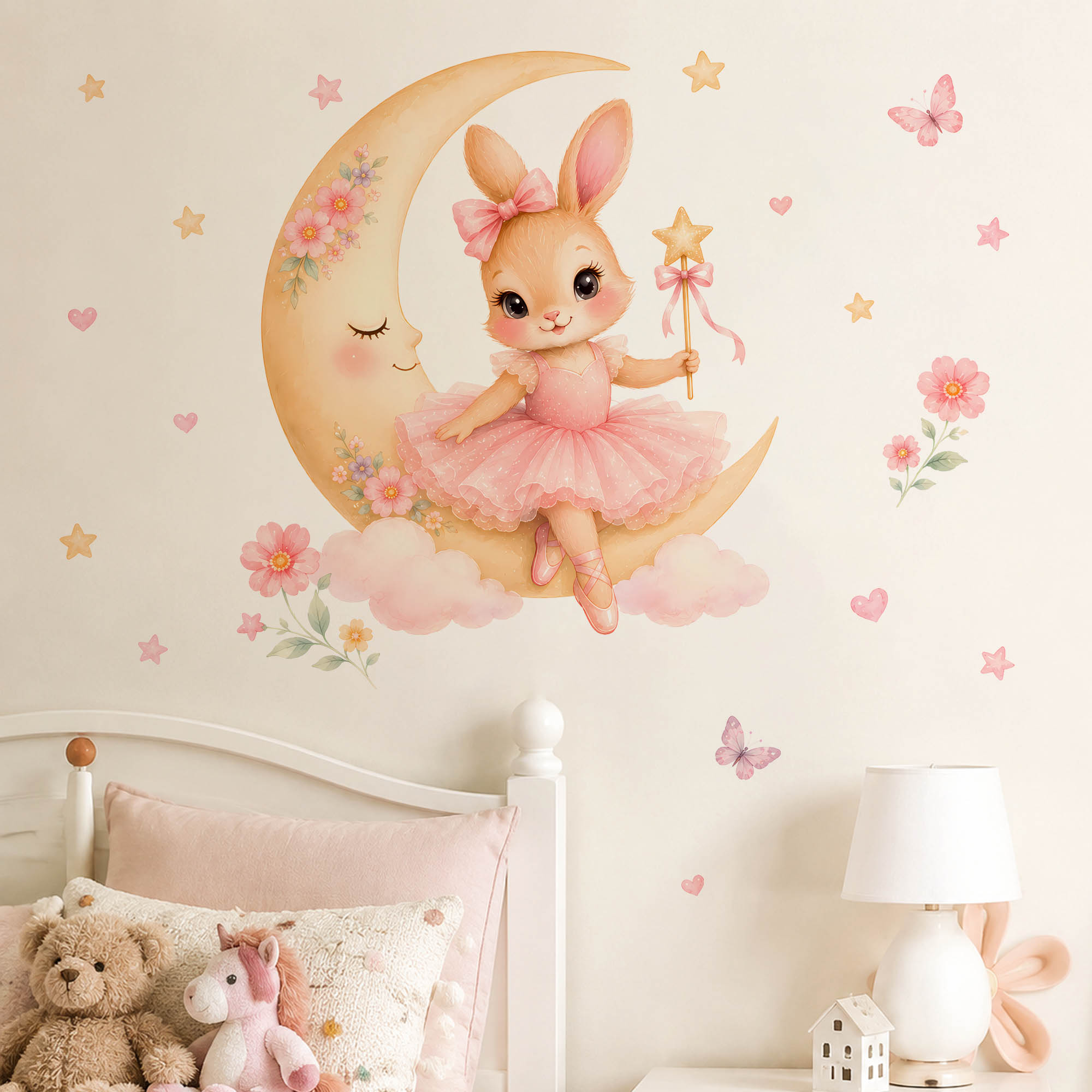 Adesivi Murali Acquerello Ball - Baby Nursery Wall Stickers recensione e prezzo
