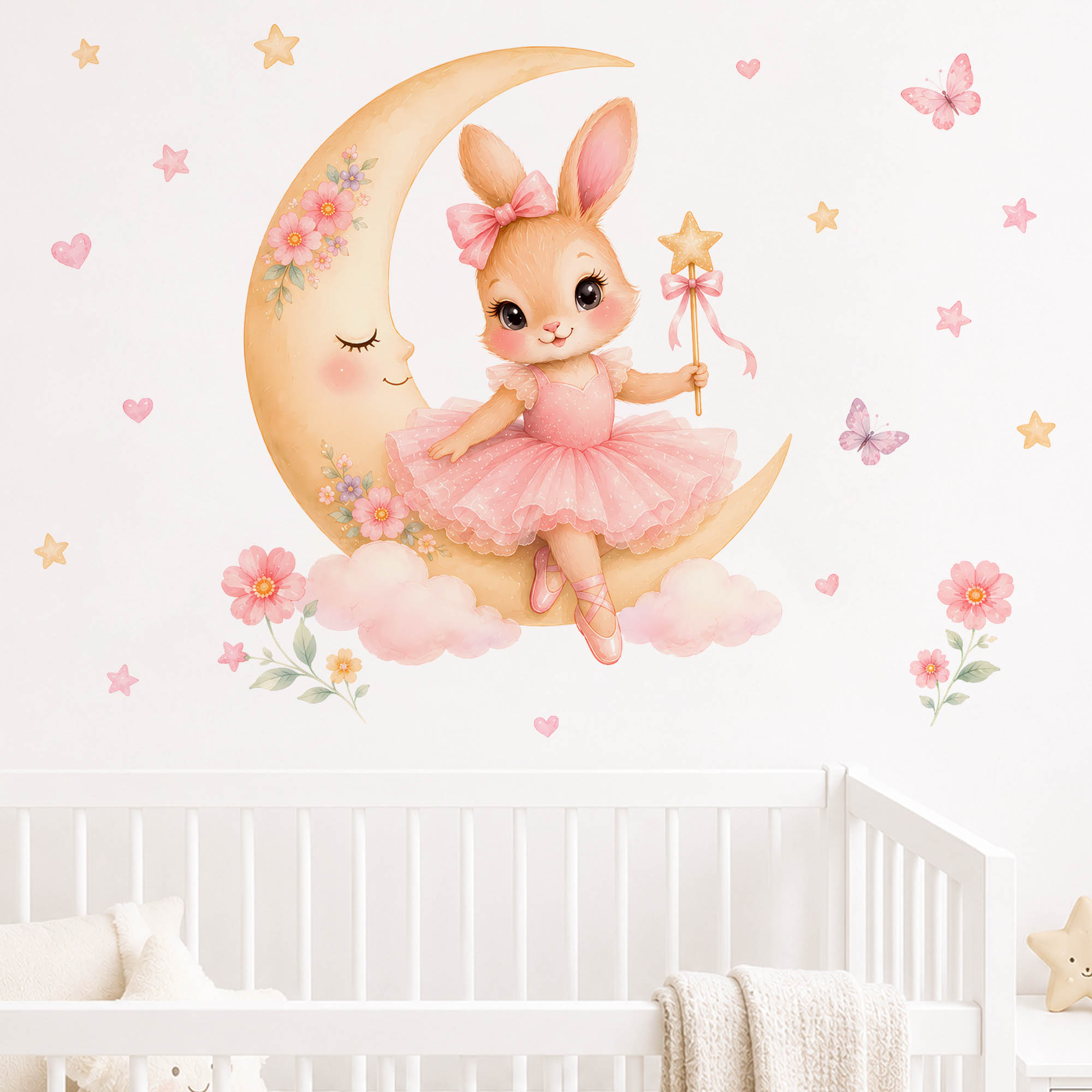 Adesivi Murali Acquerello Ball - Baby Nursery Wall Stickers recensione e prezzo
