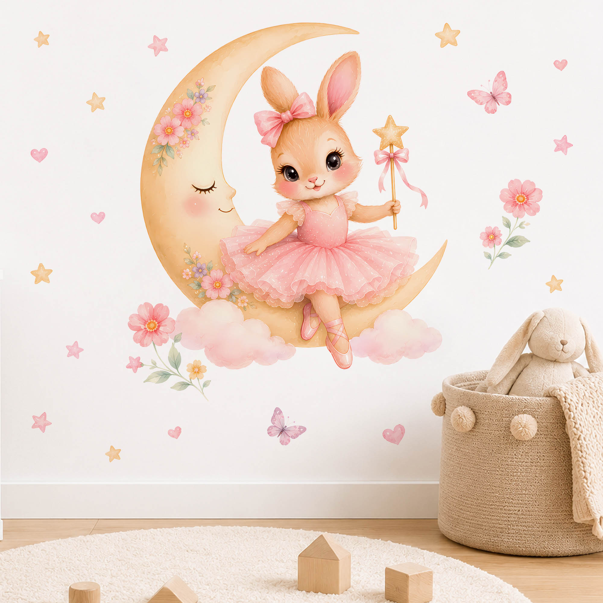 Adesivi Murali Acquerello Ball - Baby Nursery Wall Stickers recensione e prezzo