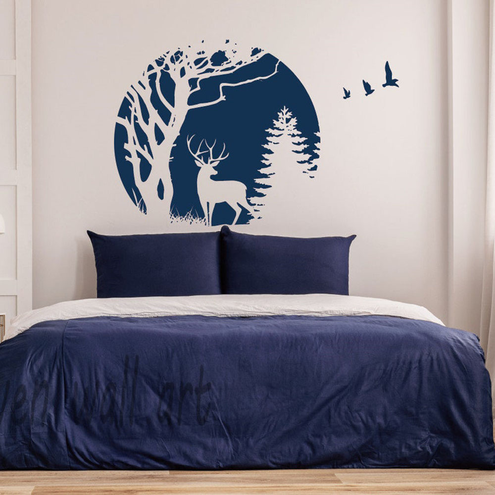 Cerchio Foresta Cervo Pino Ade - Baby Nursery Tree recensione e prezzo