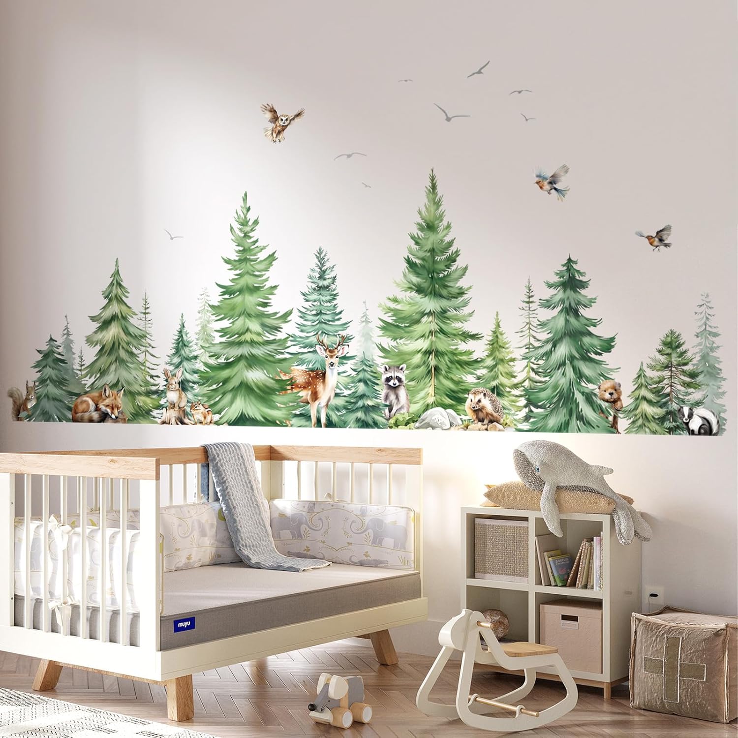 Grande acquerello albero di pi - Baby Nursery Tree recensione e prezzo