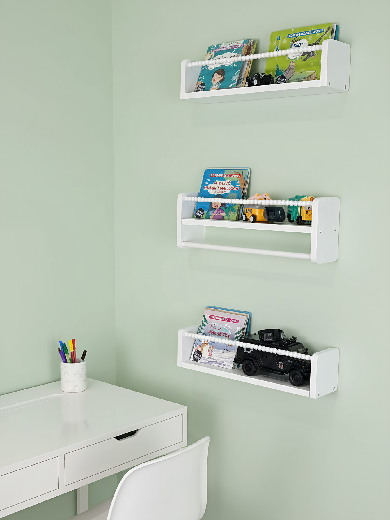 Mensole per Libri da Cameretta - Baby Nursery Floating Shelves recensione e prezzo