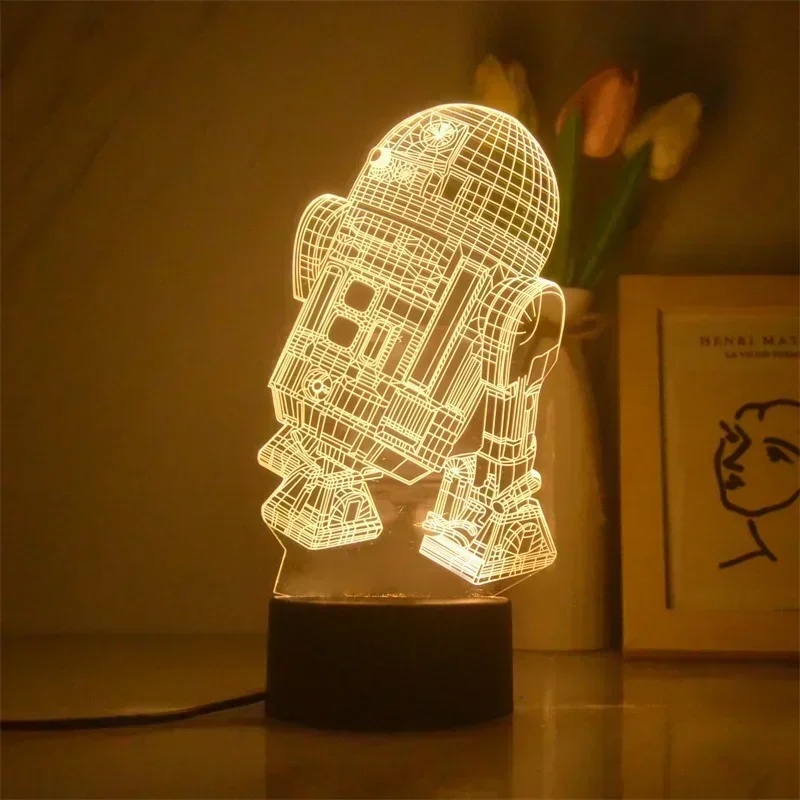 Lampada 3D Anime Cartoon Yoda  - Baby Yoda Nursery recensione e prezzo