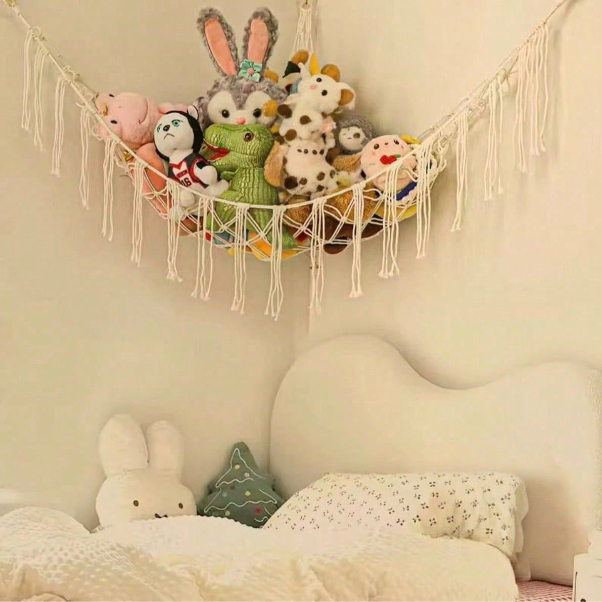 Amaca portaoggetti per peluche - Baby Nursery Organization Ideas recensione e prezzo