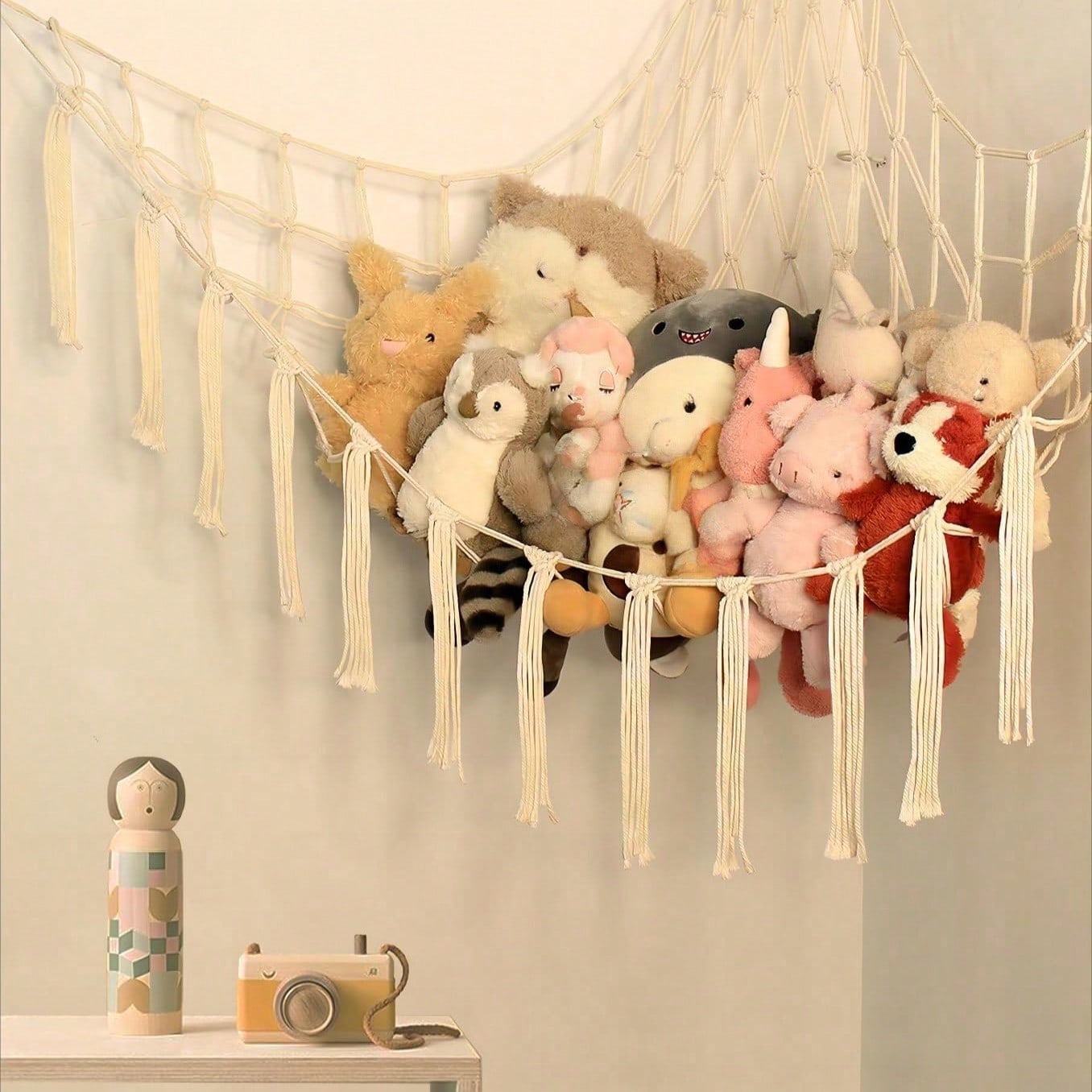Amaca portaoggetti per peluche - Baby Nursery Organization Ideas recensione e prezzo
