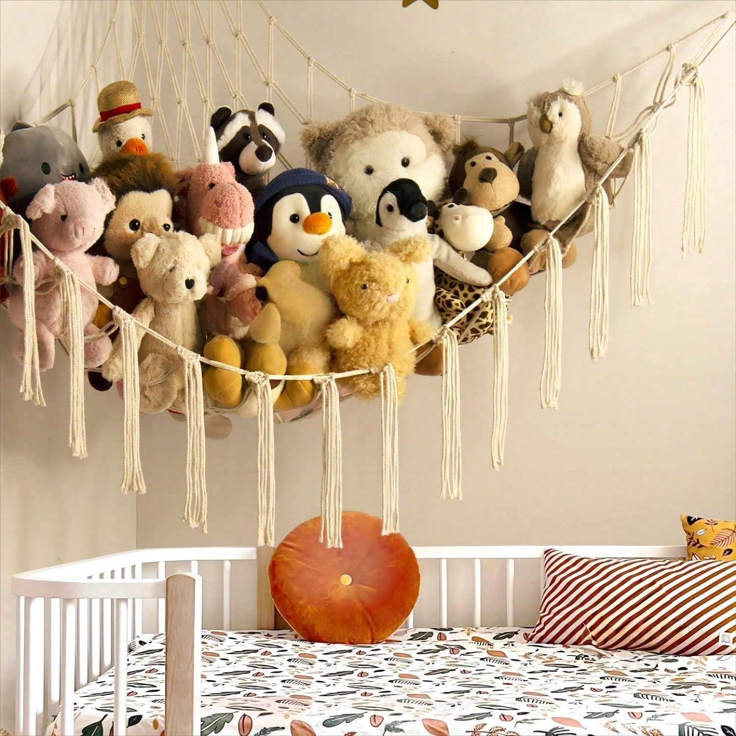 Amaca portaoggetti per peluche - Baby Nursery Organization Ideas recensione e prezzo