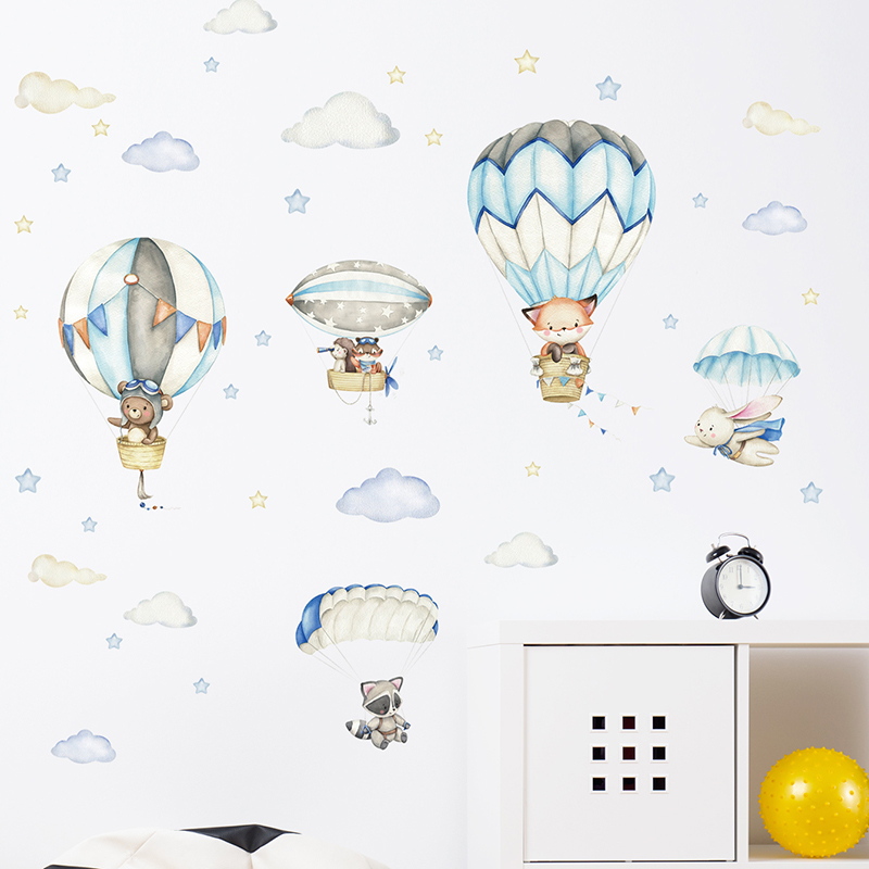 Animali carini dei cartoni ani - Baby Nursery Wall Stickers recensione e prezzo