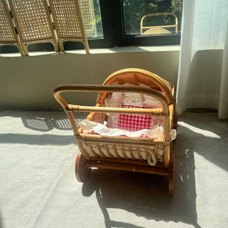 Passeggino in rattan intreccia - Baby Nursery Vintage recensione e prezzo