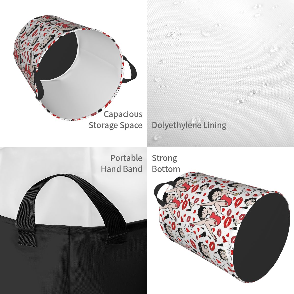 Cesto Portabiancheria Pieghevo - Baby Nursery Laundry Hamper recensione e prezzo