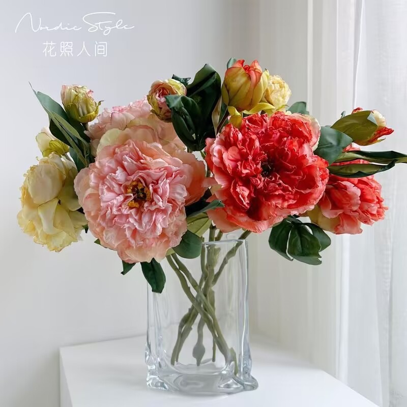Fiore artificiale di peonia di - Baby Nursery Vintage recensione e prezzo
