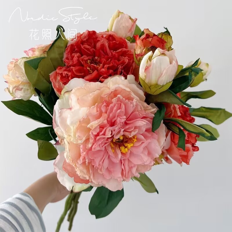 Fiore artificiale di peonia di - Baby Nursery Vintage recensione e prezzo