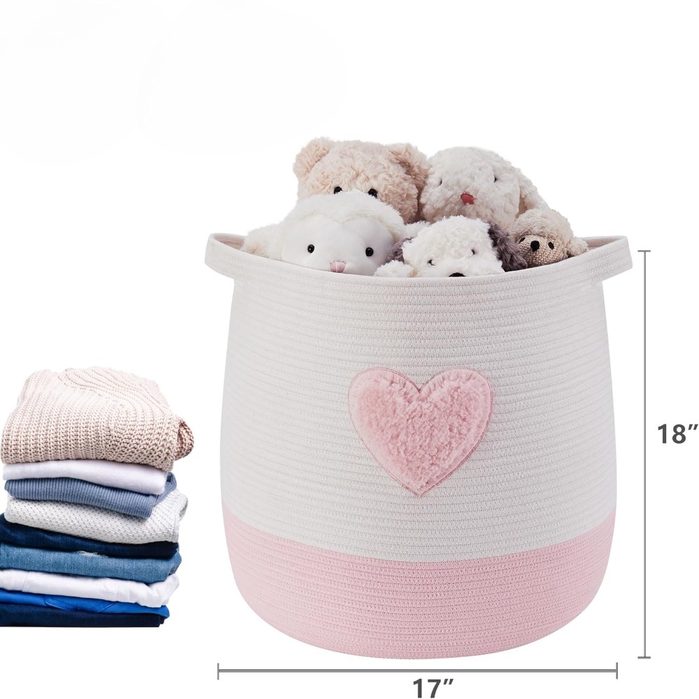 Cesto portabiancheria rosa per - Baby Nursery Laundry Hamper recensione e prezzo