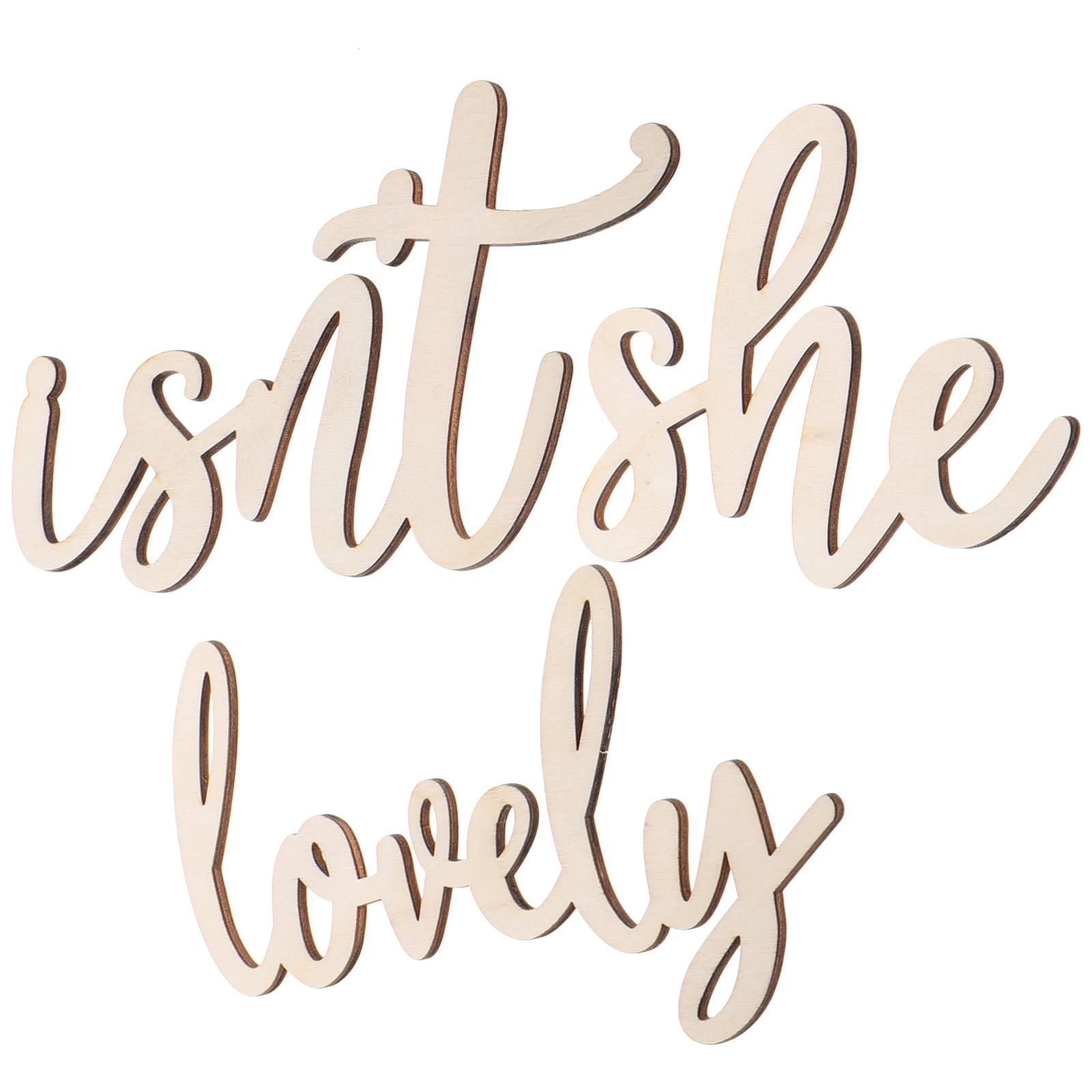 Insegna in Legno, Adesivo Mura - Baby Nursery Wall Stickers recensione e prezzo