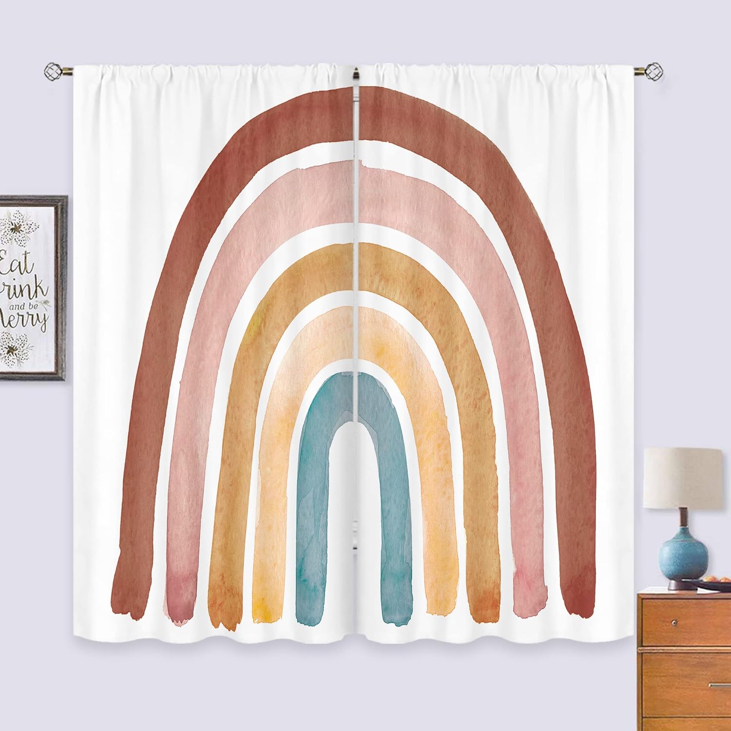 Bambini Boho Arcobaleno Tende  - Baby Nursery Vintage recensione e prezzo