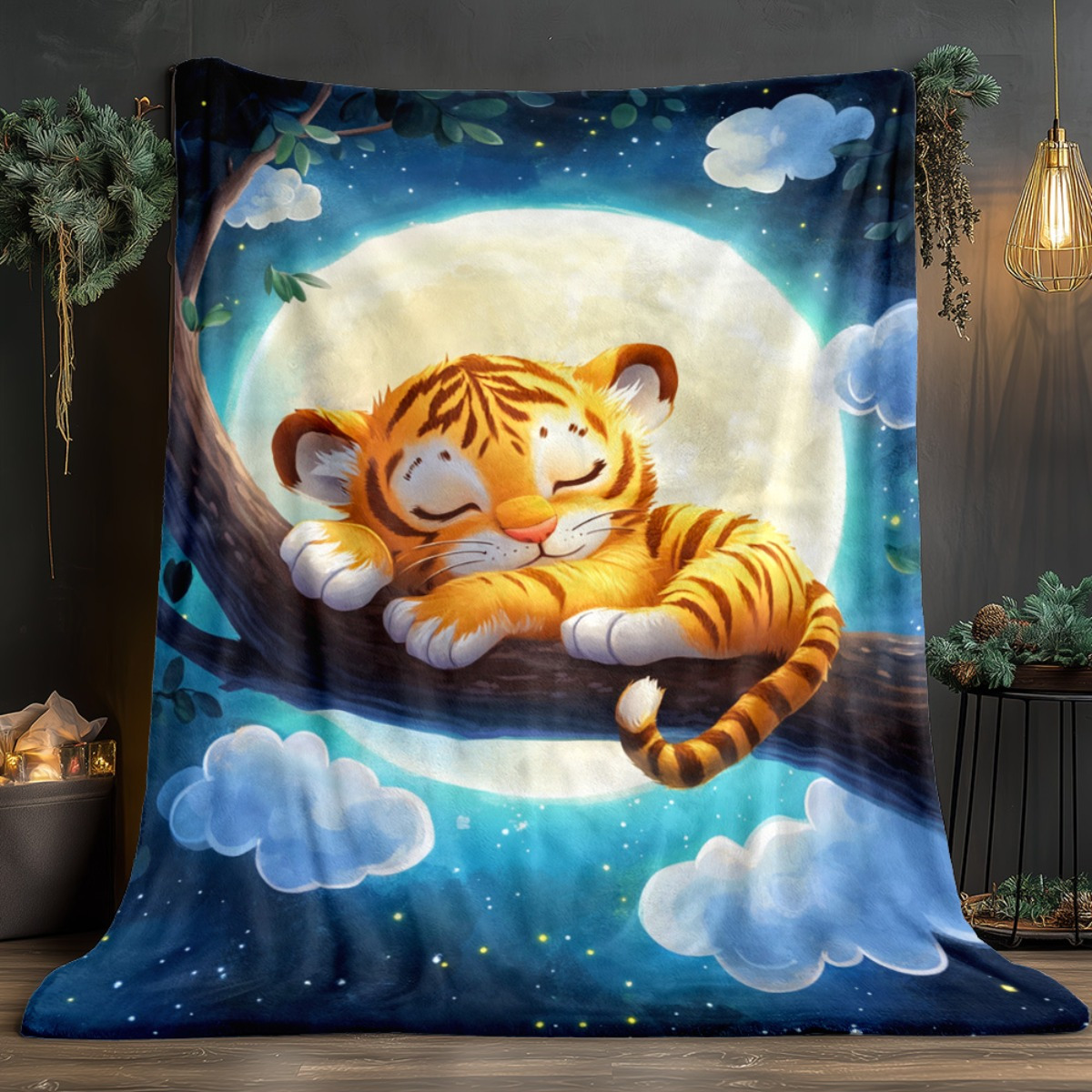 Simpatico tigre addormentata s - Baby Nursery Tree recensione e prezzo