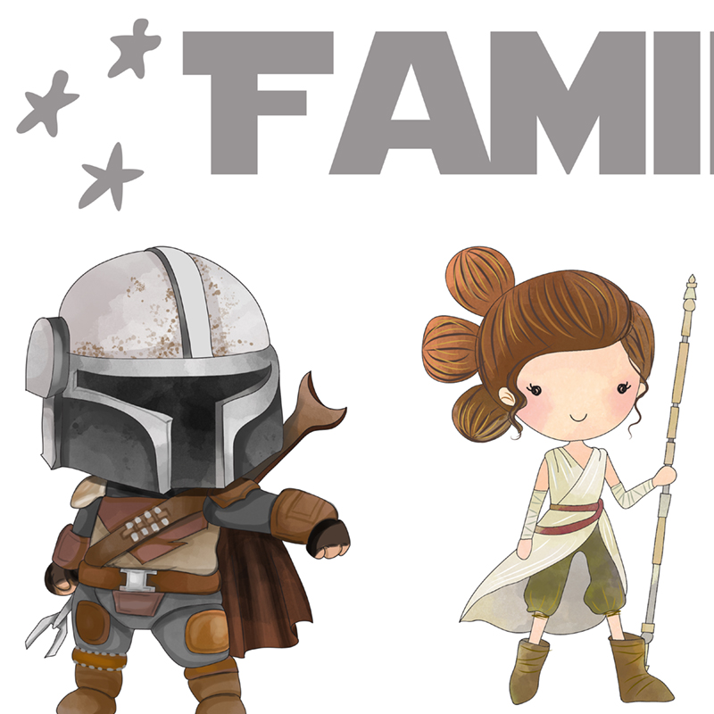 Nome della famiglia personaliz - Baby Yoda Nursery recensione e prezzo
