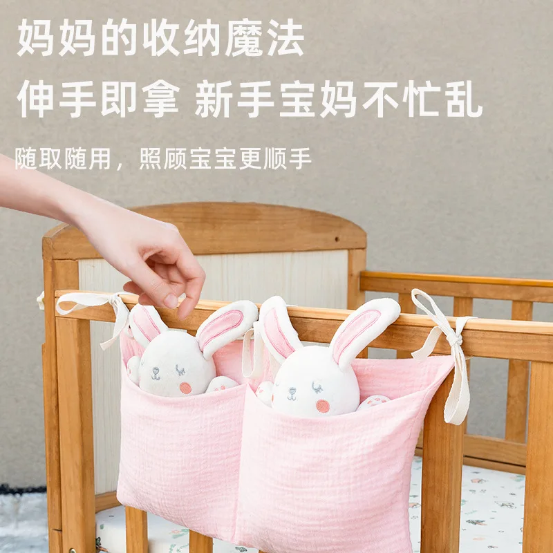2 tasche comodino appeso panno - Baby Nursery Organization Ideas recensione e prezzo