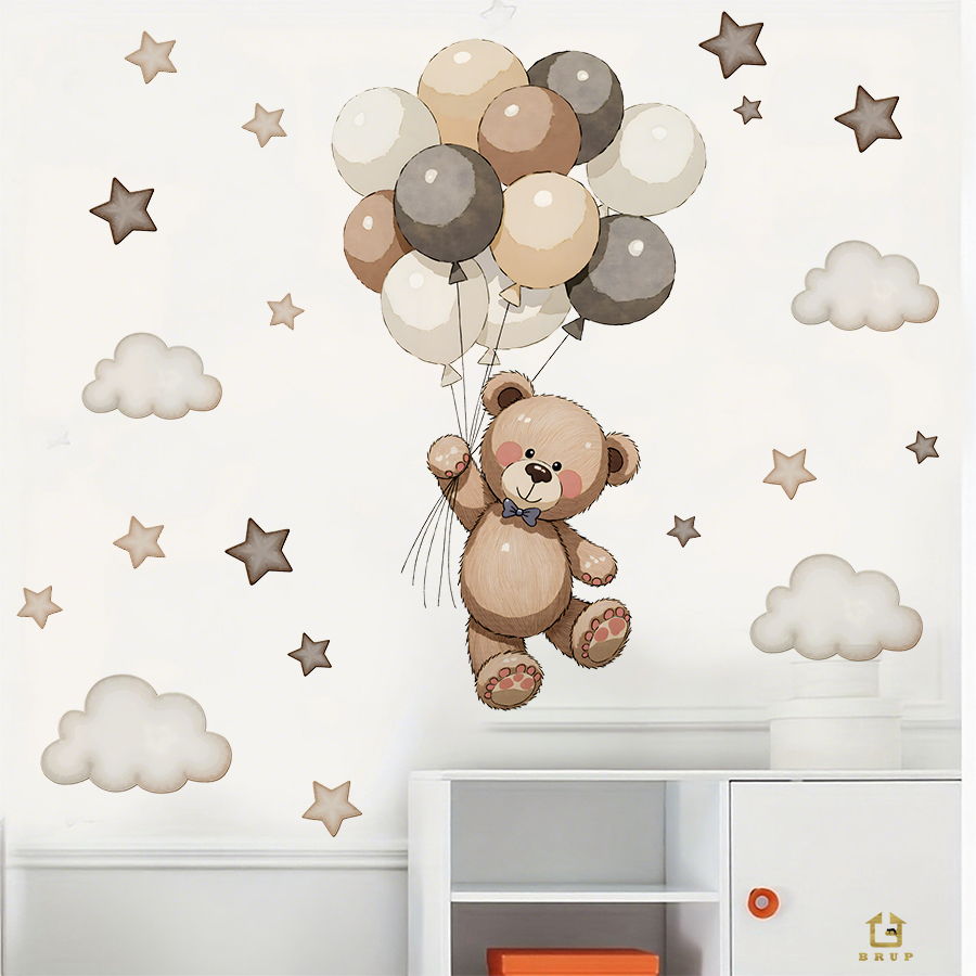 Adorabili adesivi murali con o - Baby Nursery Products recensione e prezzo