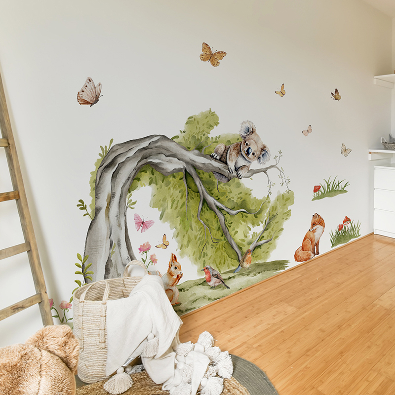 Adesivo da parete con animali  - Baby Nursery Tree recensione e prezzo
