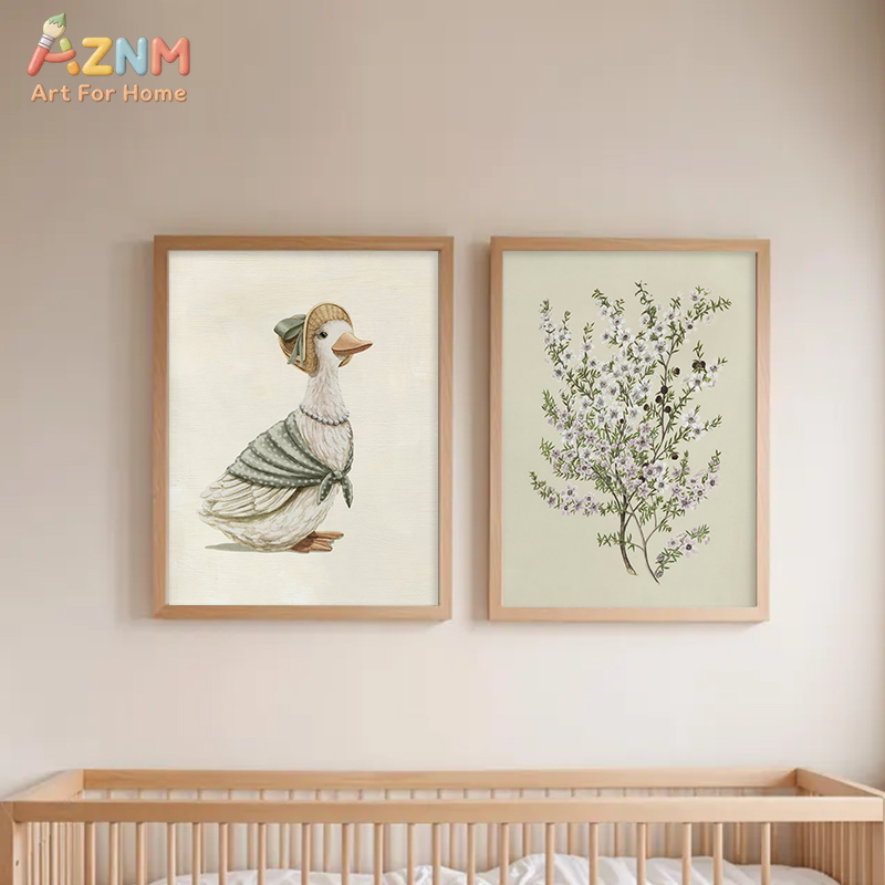 AZNM Stampa su tela vintage di - Baby Nursery Vintage recensione e prezzo
