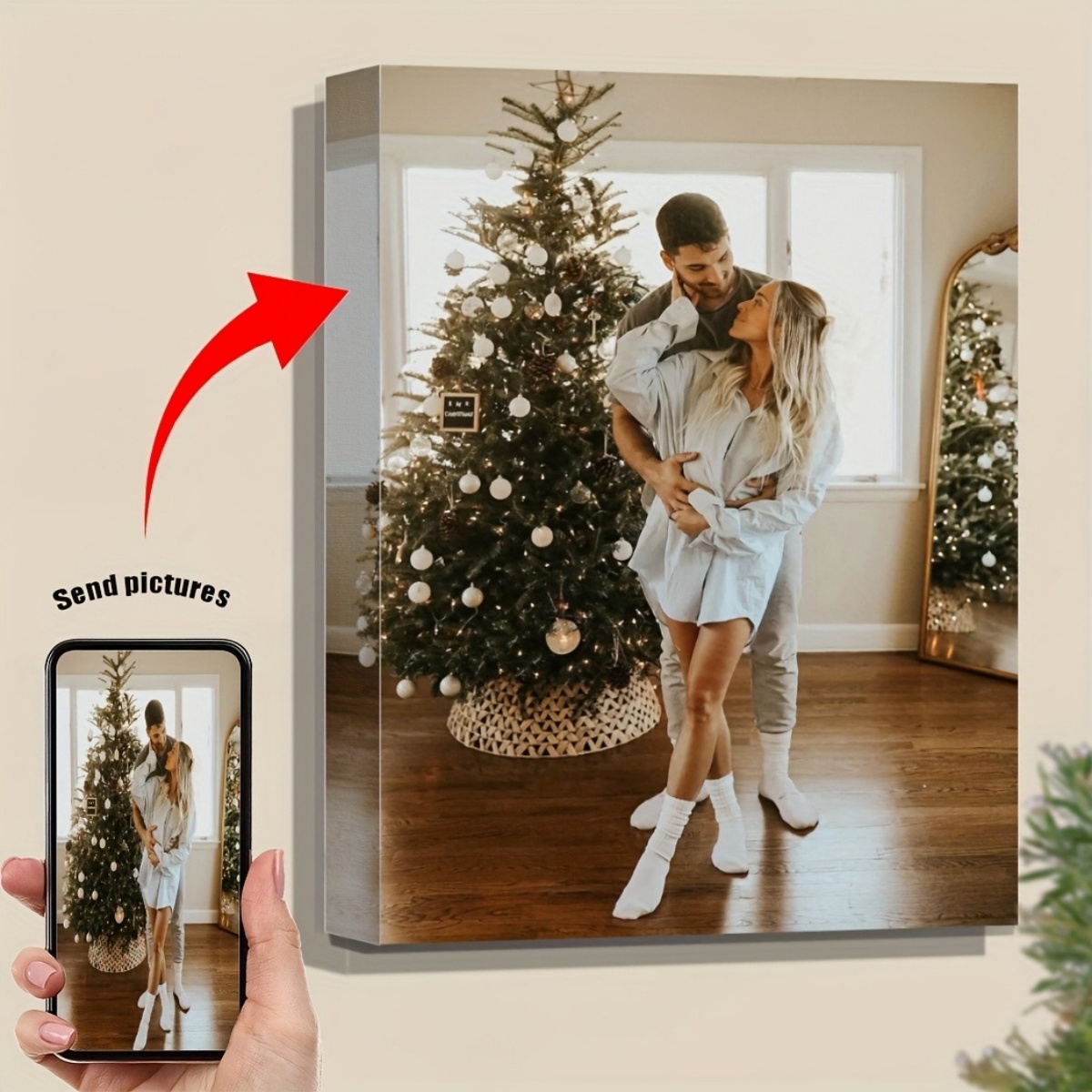 Una stampa su tela con foto di - Photo Frame Baby recensione e prezzo