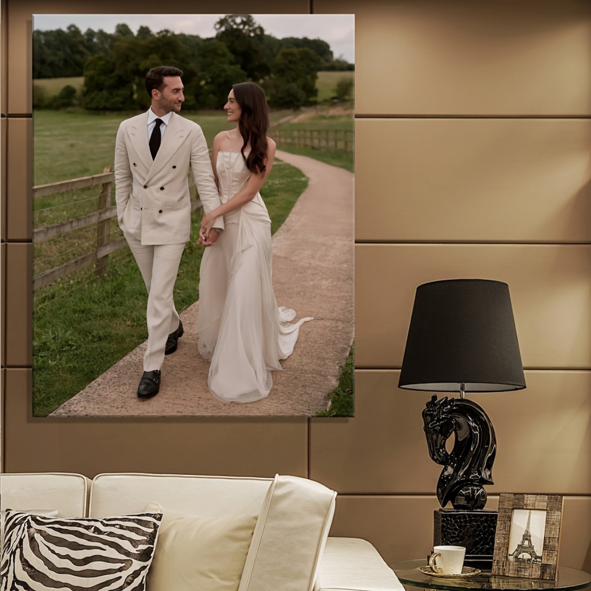 Una stampa su tela con foto di - Photo Frame Baby recensione e prezzo